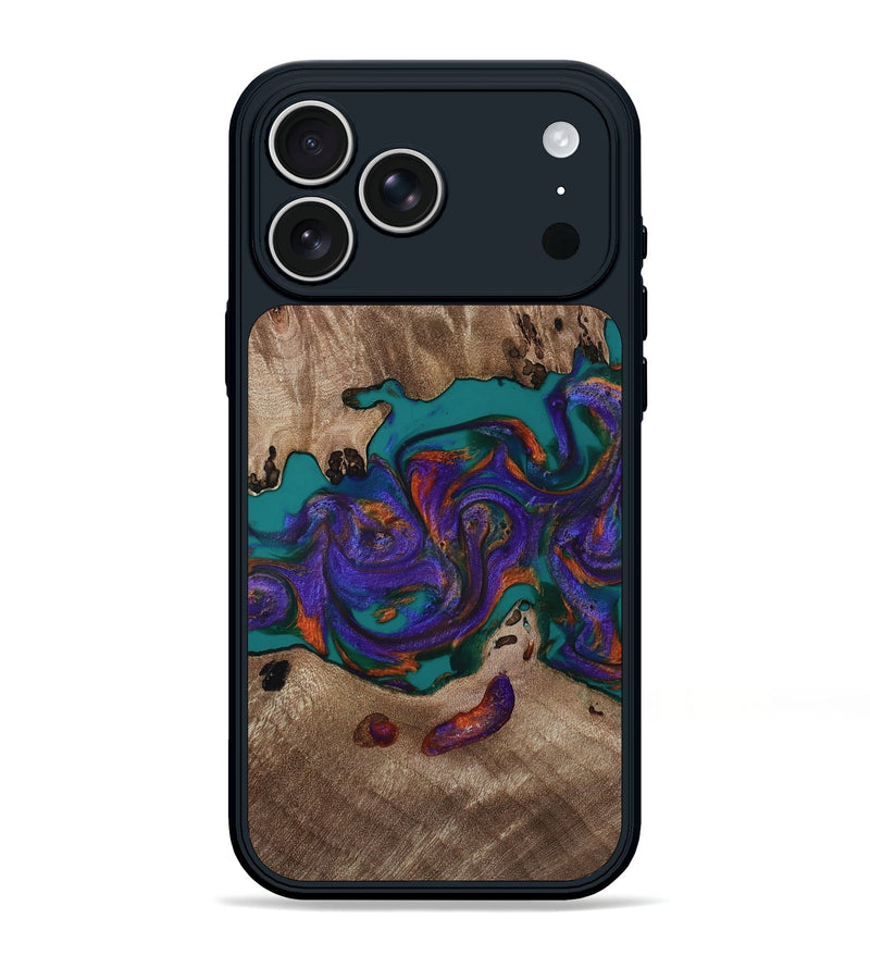 iPhone 17 Pro Max Wood Phone Case - Marisol (Purple, 815292)