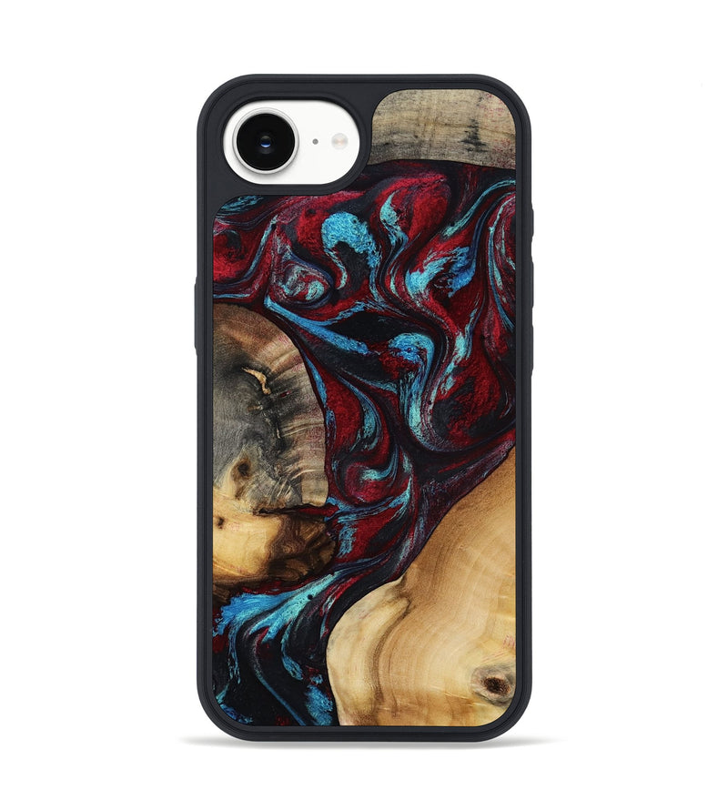 iPhone 17e Wood Phone Case - Kristin (Red, 815297)