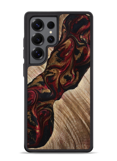 Galaxy S25 Ultra Wood Phone Case - Tylor (Red, 815302)