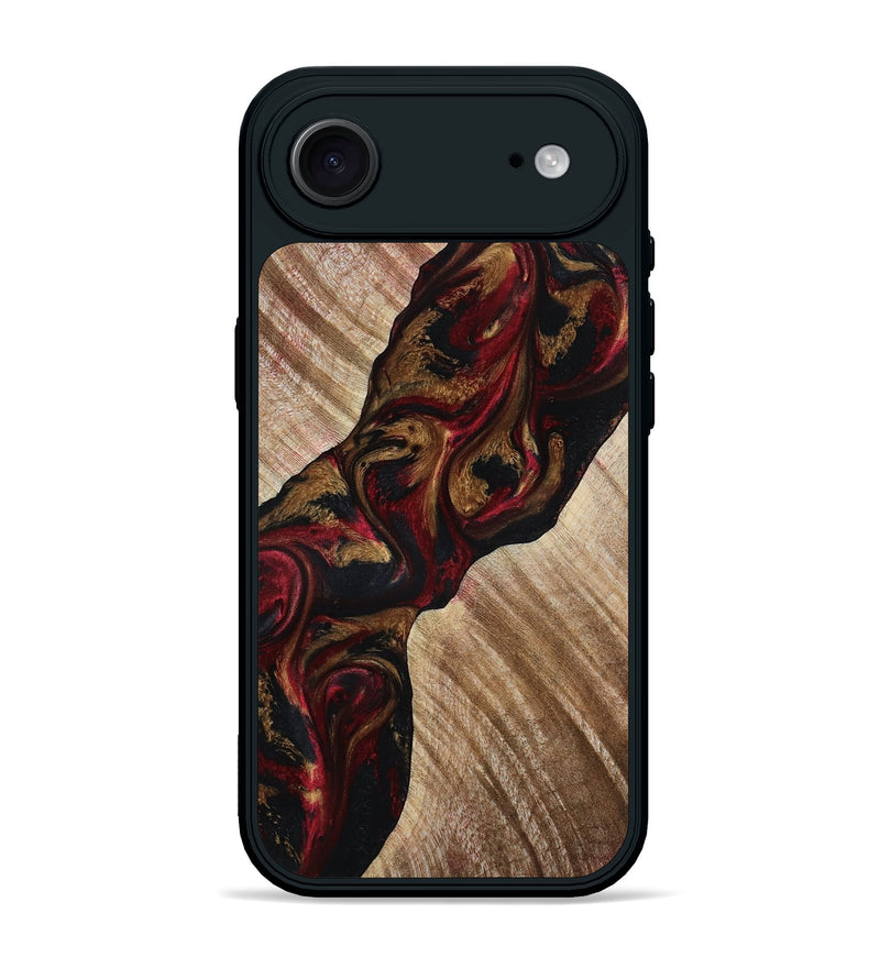 iPhone 17 Air Wood Phone Case - Tylor (Red, 815302)