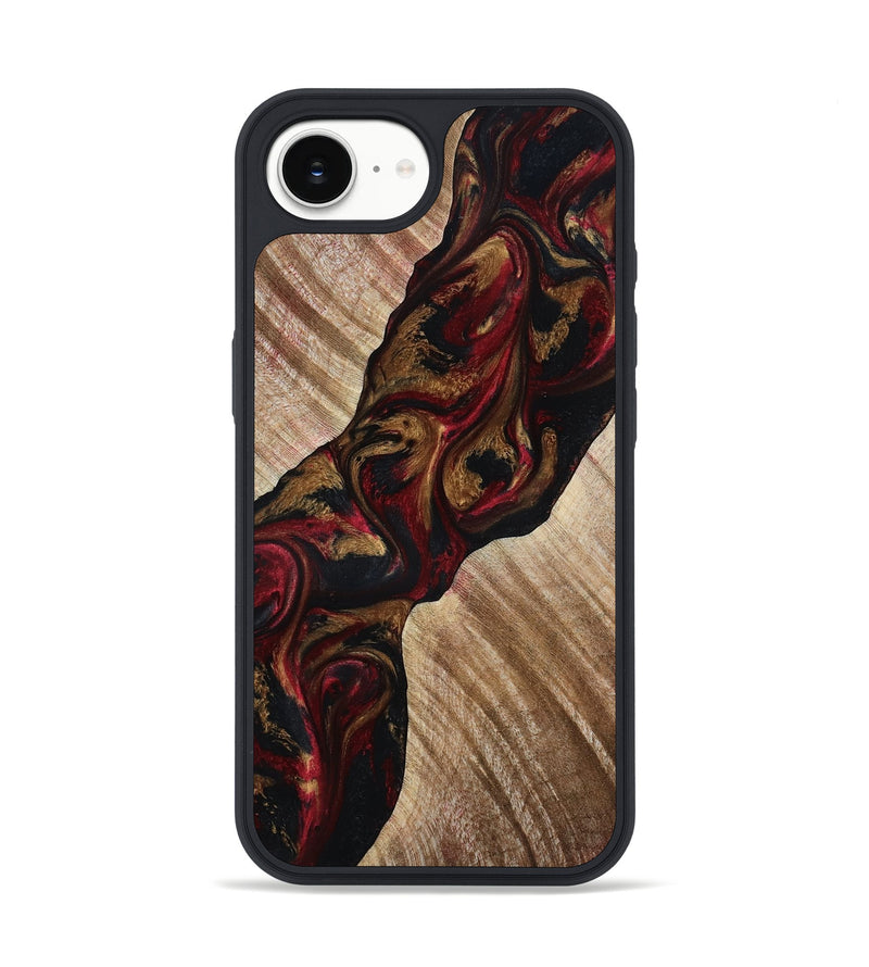 iPhone 17e Wood Phone Case - Tylor (Red, 815302)