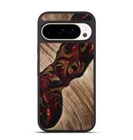 Pixel 9 Pro Wood Phone Case - Tylor (Red, 815302)