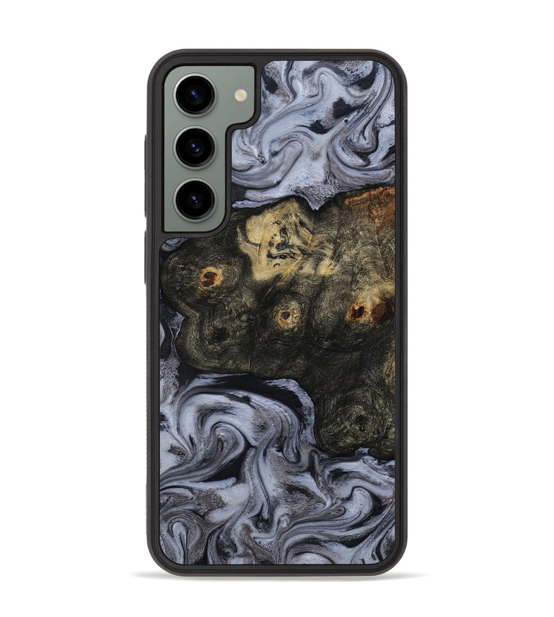 Galaxy S23 Plus Wood Phone Case - Elaina (Black & White, 815305)
