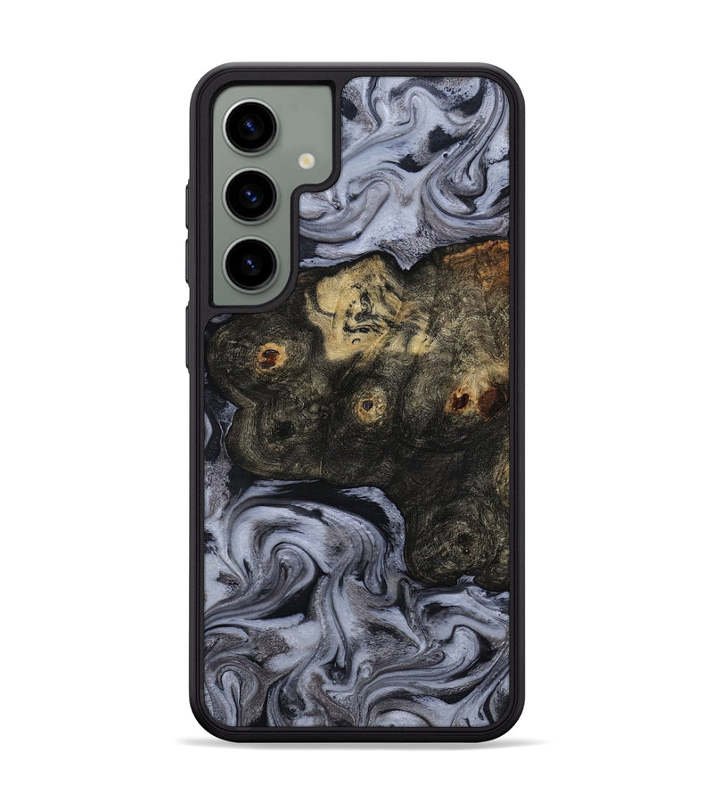 Galaxy S24 Plus Wood Phone Case - Elaina (Black & White, 815305)