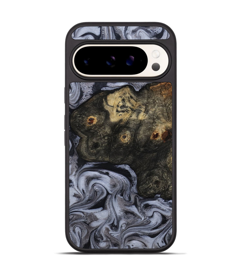 Pixel 9 Pro Wood Phone Case - Elaina (Black & White, 815305)