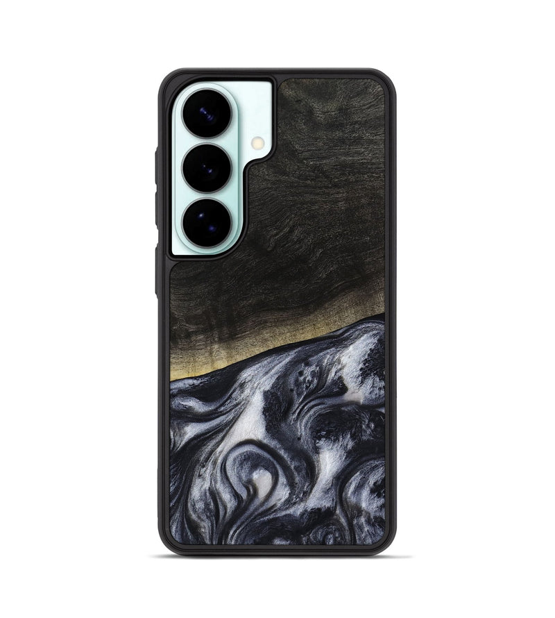 Galaxy S26 Wood Phone Case - Egbert (Black & White, 815307)