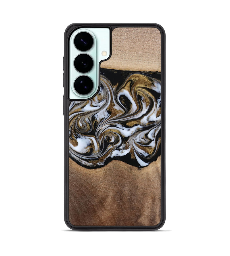 Galaxy S26 Plus Wood Phone Case - Anjali (Black & White, 815308)