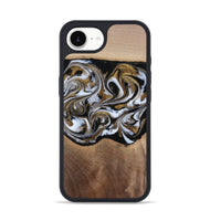iPhone 17e Wood Phone Case - Anjali (Black & White, 815308)