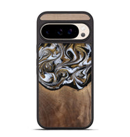 Pixel 10 Wood Phone Case - Anjali (Black & White, 815308)