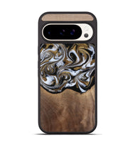 Pixel 9 Pro Wood Phone Case - Anjali (Black & White, 815308)