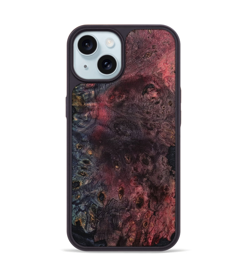 iPhone 15 Wood Phone Case - Bradley (Wood Burl, 815319)