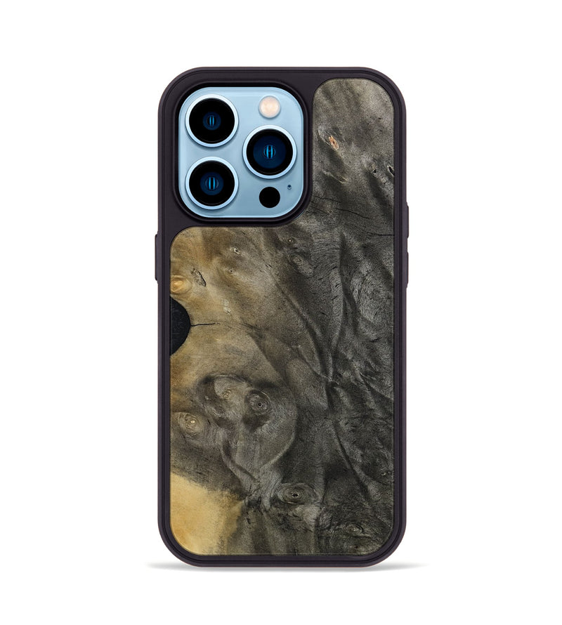 iPhone 14 Pro Wood Phone Case - Malaya (Wood Burl, 815321)