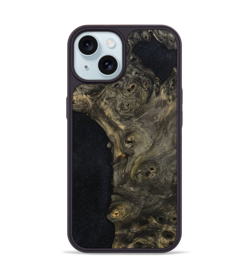 iPhone 15 Wood Phone Case - Dianne (Wood Burl, 815322)