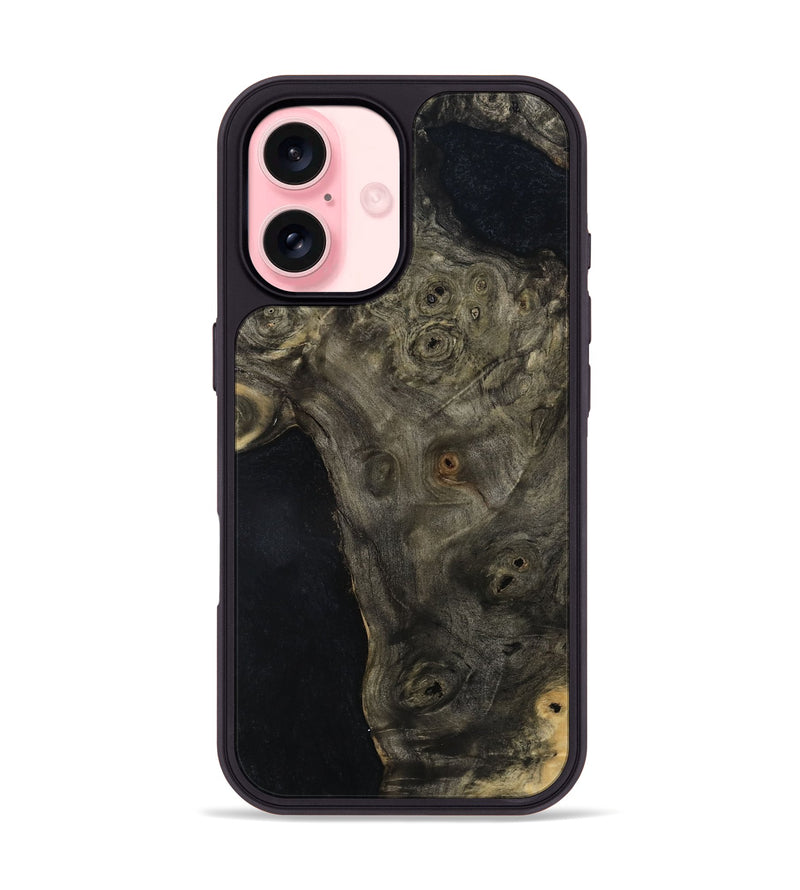 iPhone 16 Wood Phone Case - Clare (Wood Burl, 815325)