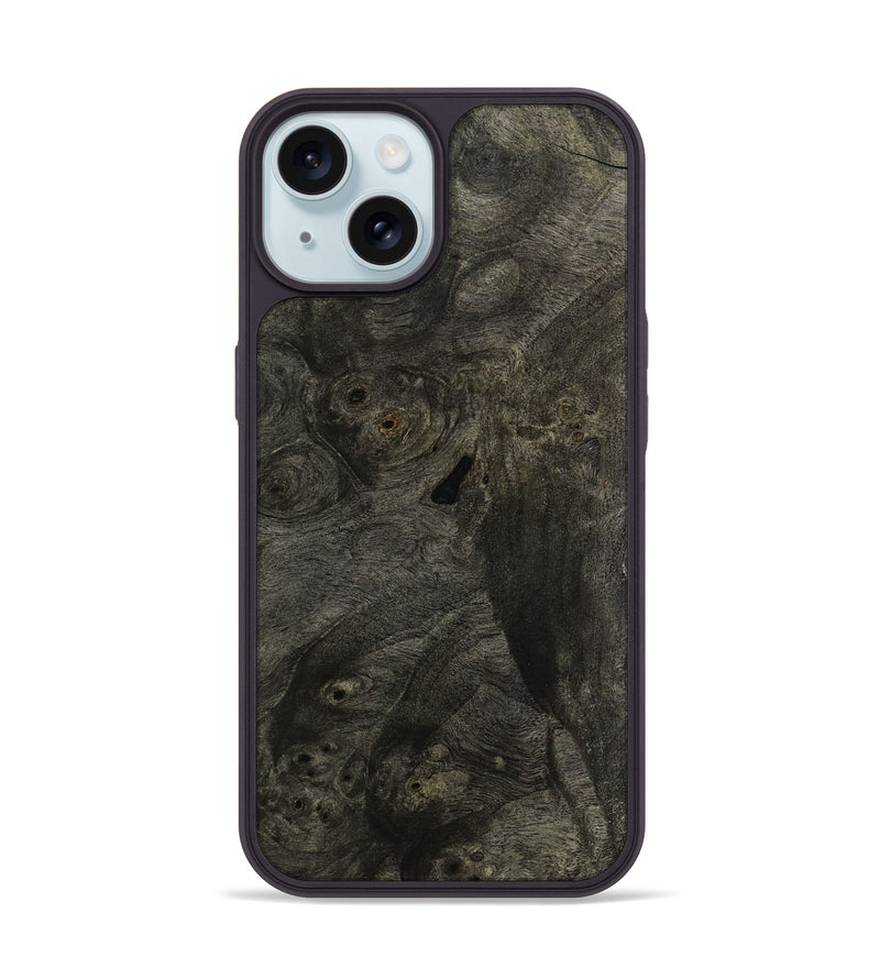 iPhone 15 Wood Phone Case - Kairi (Wood Burl, 815326)
