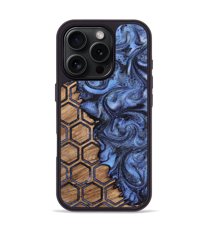 iPhone 16 Pro Wood Phone Case - Evert (Pattern, 815332)