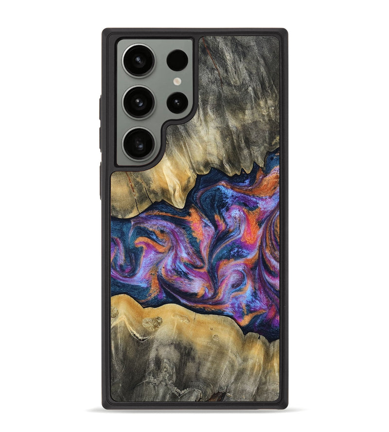 Galaxy S23 Ultra Wood Phone Case - Elma (Blue, 815337)