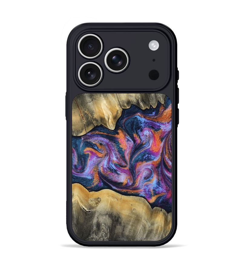 iPhone 17 Pro Wood Phone Case - Elma (Blue, 815337)
