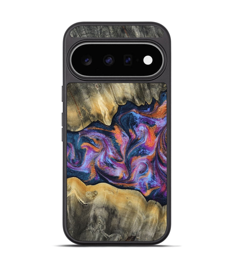 Pixel 11 Wood Phone Case - Elma (Blue, 815337)