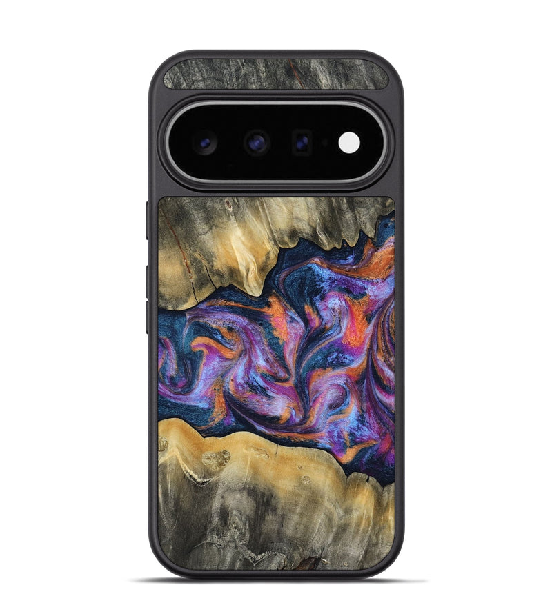 Pixel 11 Pro Wood Phone Case - Elma (Blue, 815337)
