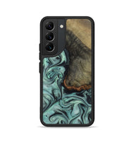 Galaxy S22 Wood Phone Case - Enzo (Green, 815344)