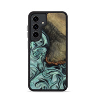 Galaxy S24 Wood Phone Case - Enzo (Green, 815344)