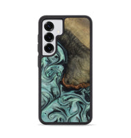 Galaxy S25 Wood Phone Case - Enzo (Green, 815344)