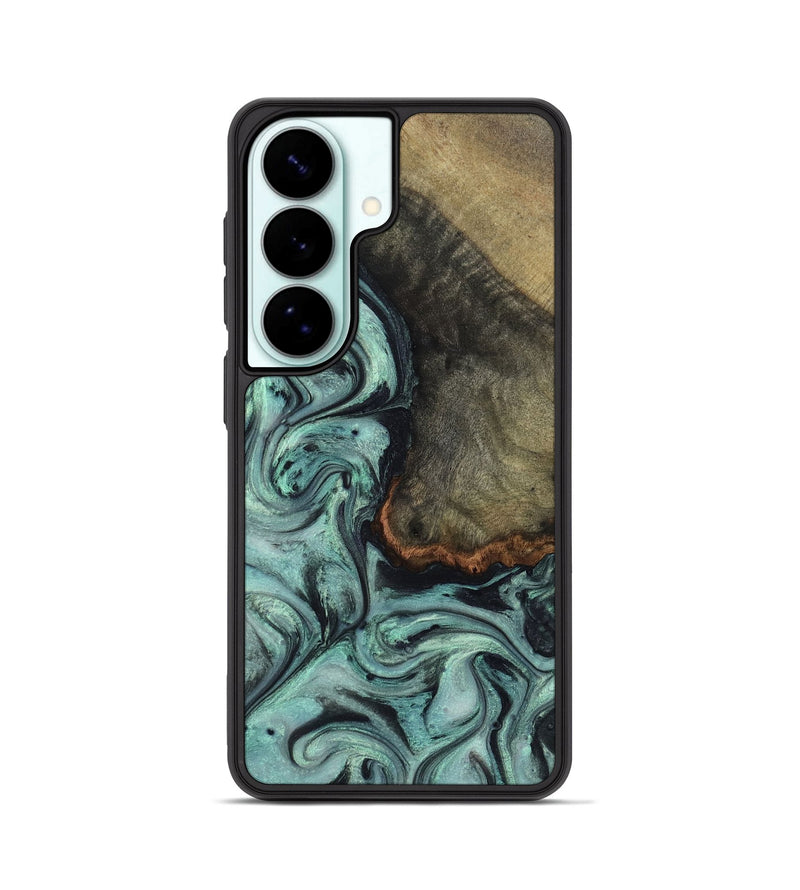 Galaxy S26 Wood Phone Case - Enzo (Green, 815344)