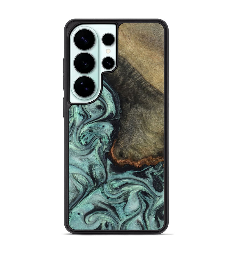 Galaxy S26 Ultra Wood Phone Case - Enzo (Green, 815344)