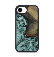 iPhone 16e Wood Phone Case - Enzo (Green, 815344)
