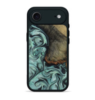 iPhone 17 Air Wood Phone Case - Enzo (Green, 815344)