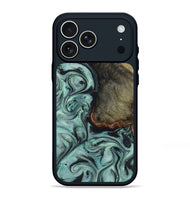 iPhone 17 Pro Max Wood Phone Case - Enzo (Green, 815344)