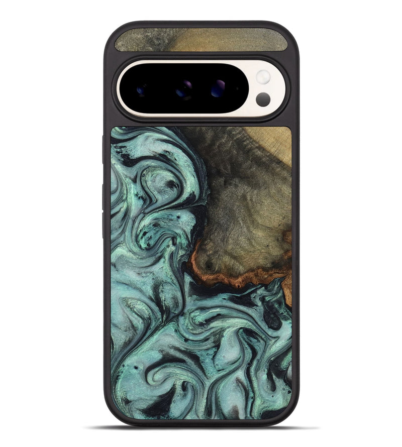 Pixel 9 Pro XL Wood Phone Case - Enzo (Green, 815344)