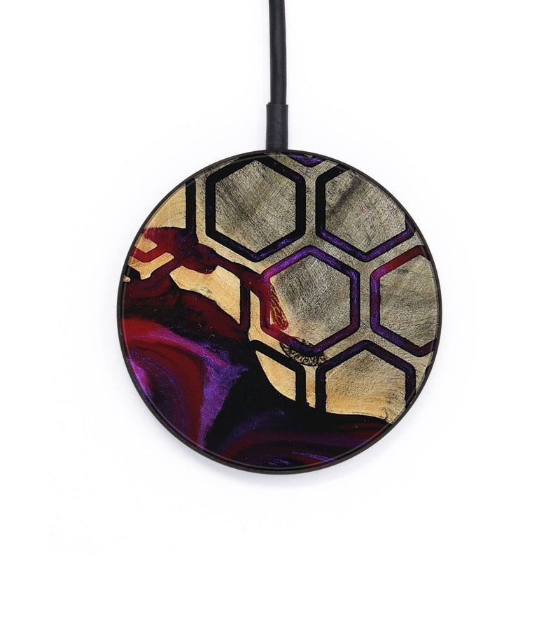 Circle Wood Wireless Charger - General (Pattern, 815356)