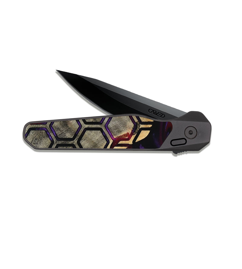 EDC Dark Slate Wood Pocket Knife - General (Pattern, 815356)