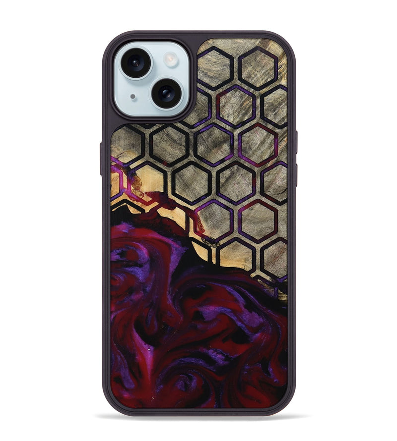 iPhone 15 Plus Wood Phone Case - General (Pattern, 815356)