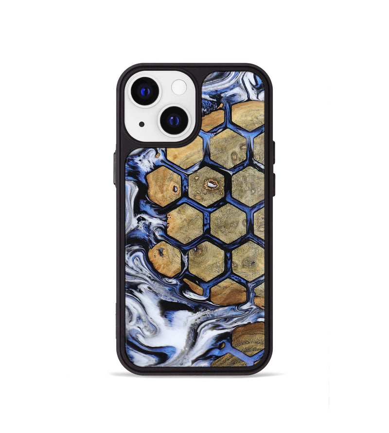 iPhone 13 mini Wood Phone Case - Shelby (Pattern, 815358)
