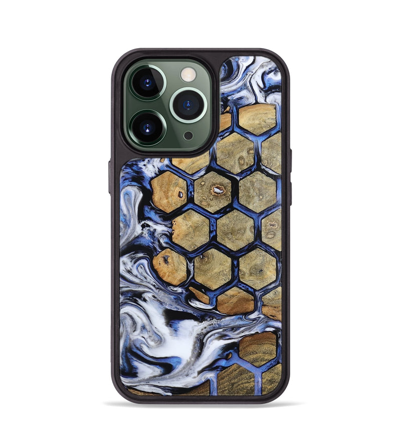iPhone 13 Pro Wood Phone Case - Shelby (Pattern, 815358)