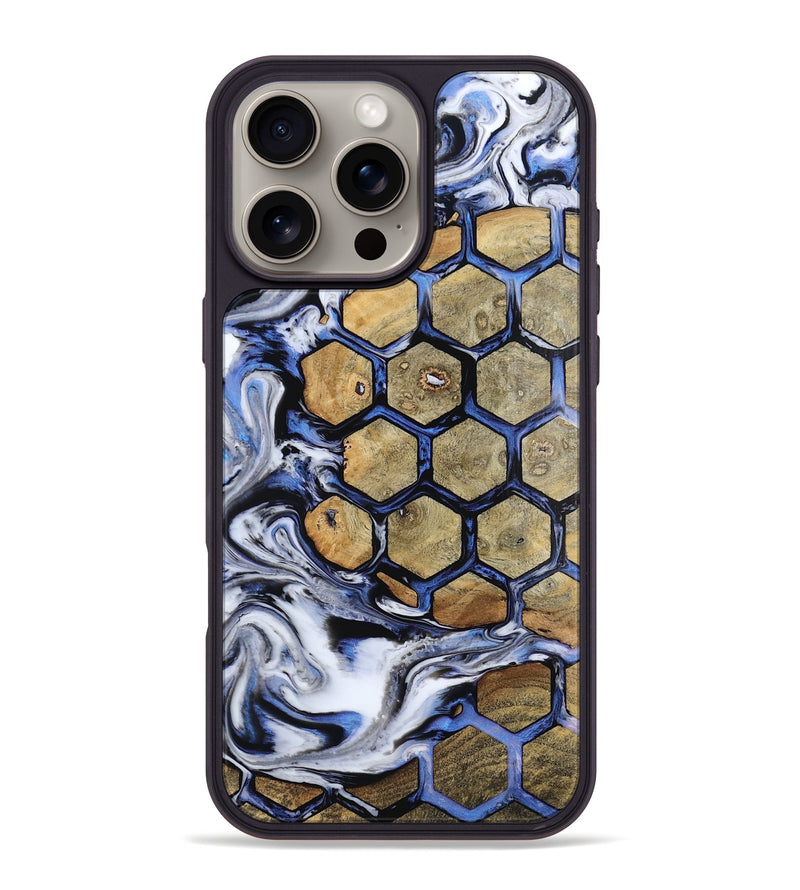 iPhone 16 Pro Max Wood Phone Case - Shelby (Pattern, 815358)