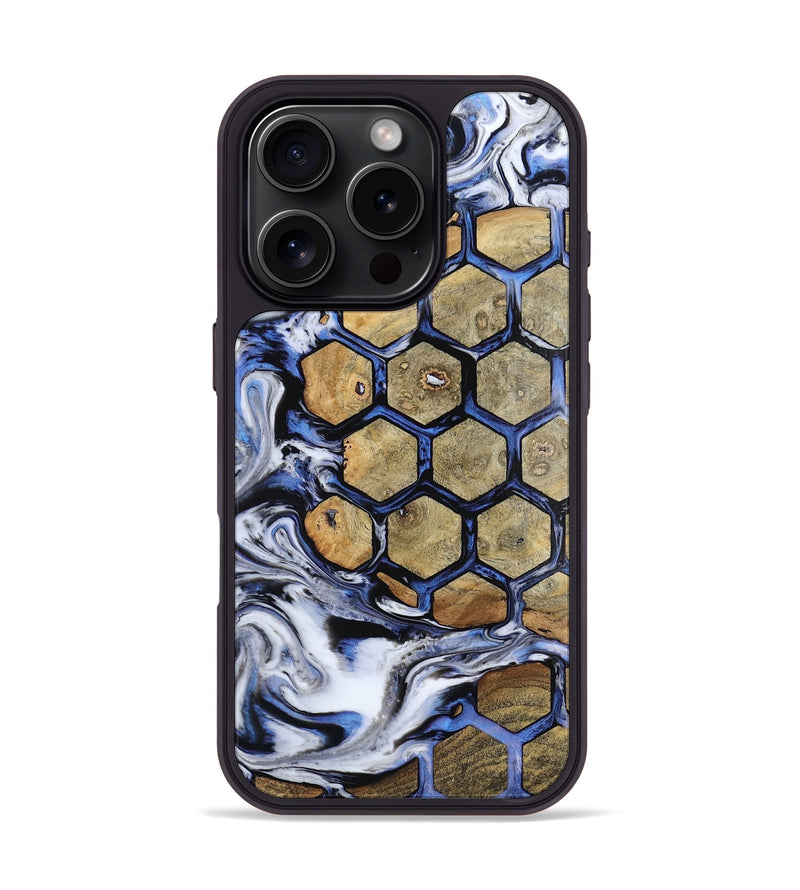 iPhone 16 Pro Wood Phone Case - Shelby (Pattern, 815358)