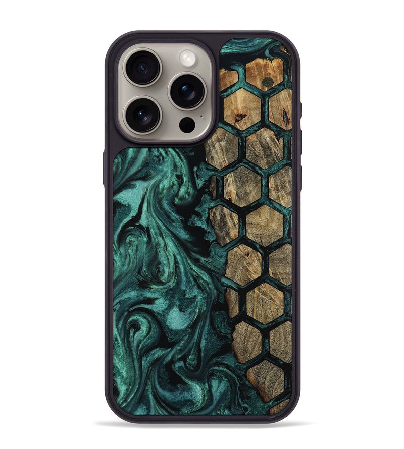 iPhone 15 Pro Max Wood Phone Case - Alonso (Pattern, 815359)