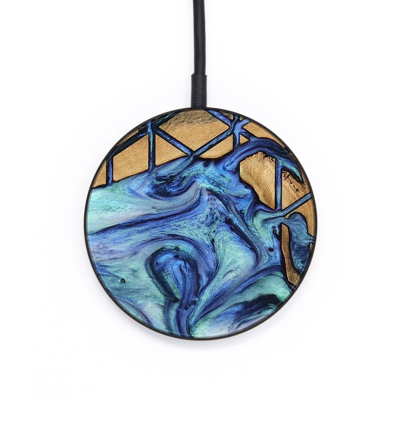 Circle Wood Wireless Charger - Alma (Pattern, 815366)