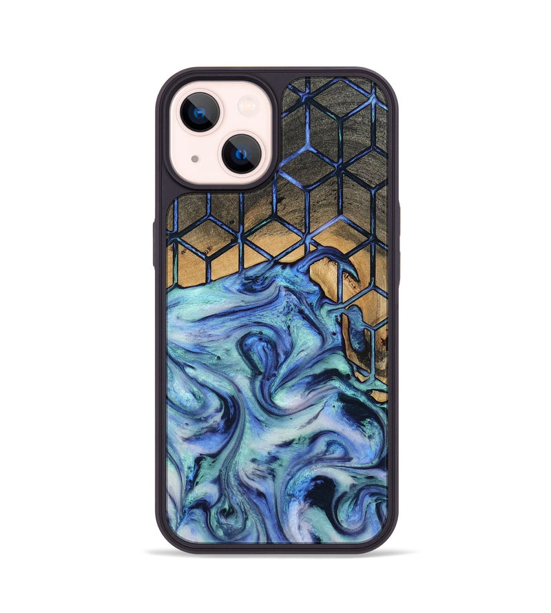 iPhone 14 Wood Phone Case - Alma (Pattern, 815366)