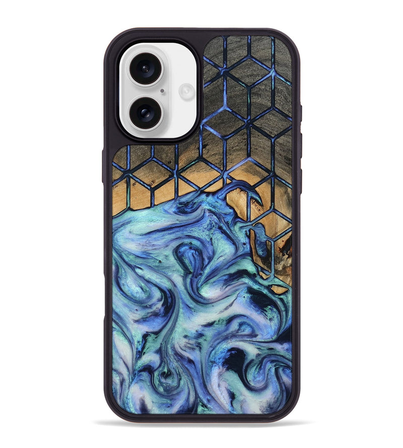 iPhone 16 Plus Wood Phone Case - Alma (Pattern, 815366)