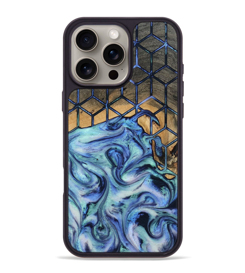 iPhone 16 Pro Max Wood Phone Case - Alma (Pattern, 815366)