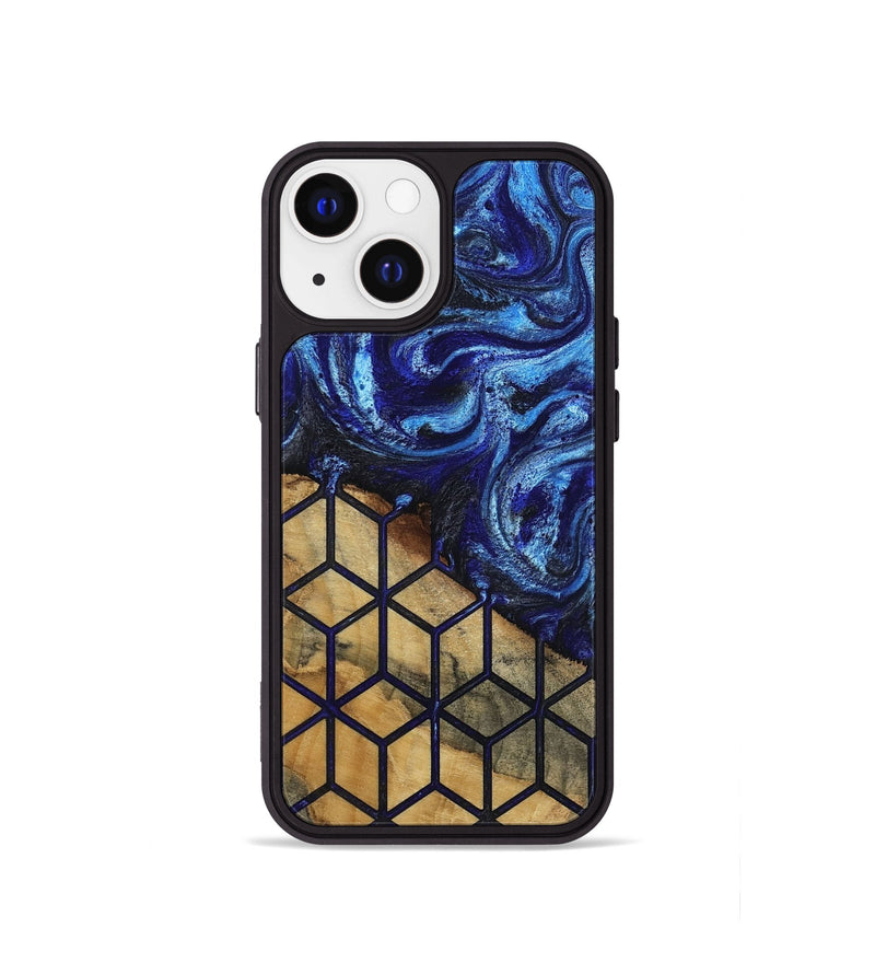 iPhone 13 mini Wood Phone Case - Elowyn (Pattern, 815387)