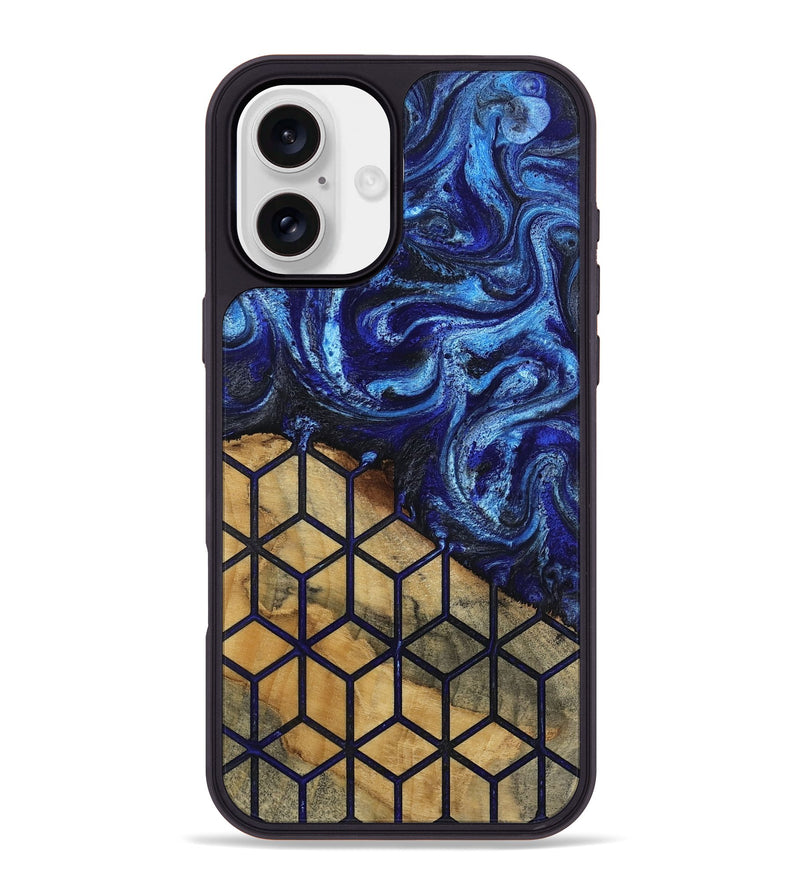 iPhone 16 Plus Wood Phone Case - Elowyn (Pattern, 815387)