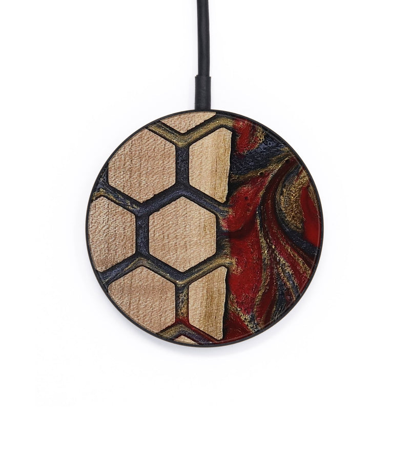 Circle Wood Wireless Charger - Odell (Pattern, 815388)