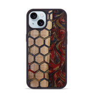 iPhone 15 Wood Phone Case - Odell (Pattern, 815388)