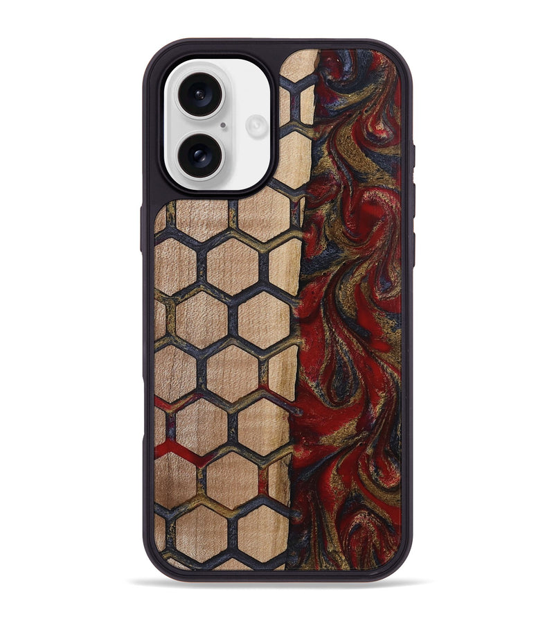 iPhone 16 Plus Wood Phone Case - Odell (Pattern, 815388)